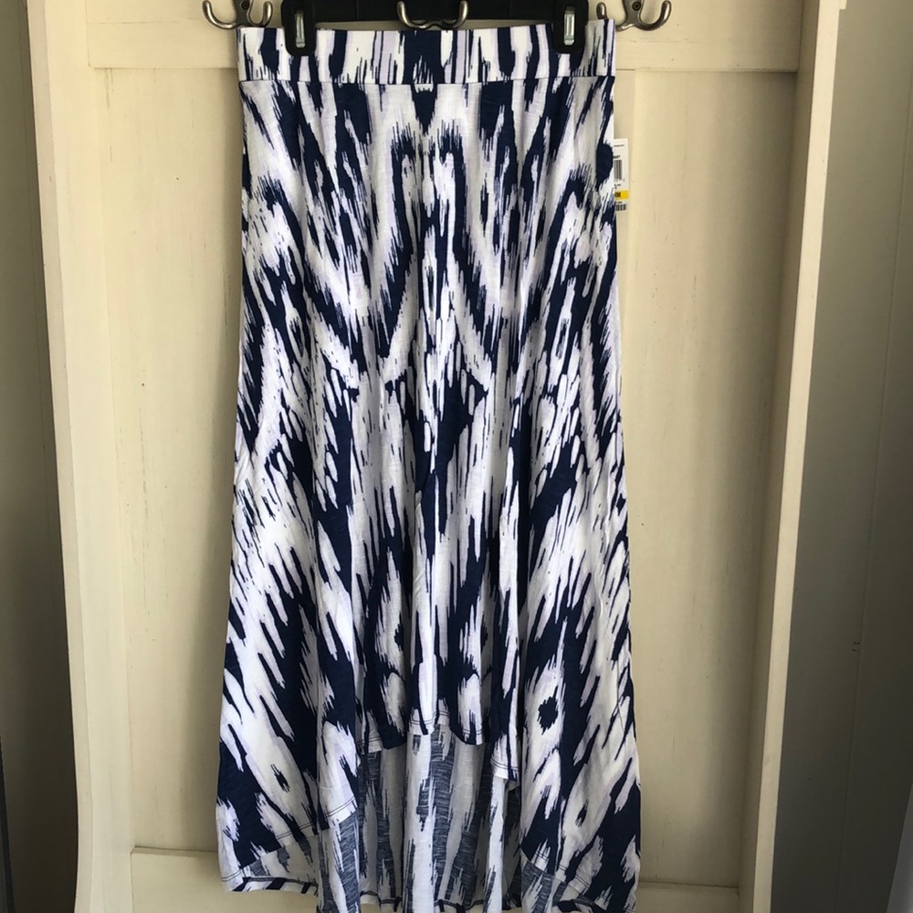 INC Maxi skirt with high low hem
